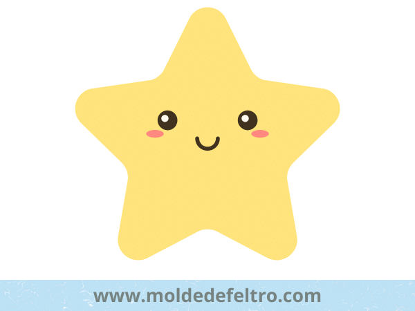 molde de estrela