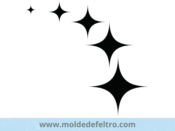 molde de estrela