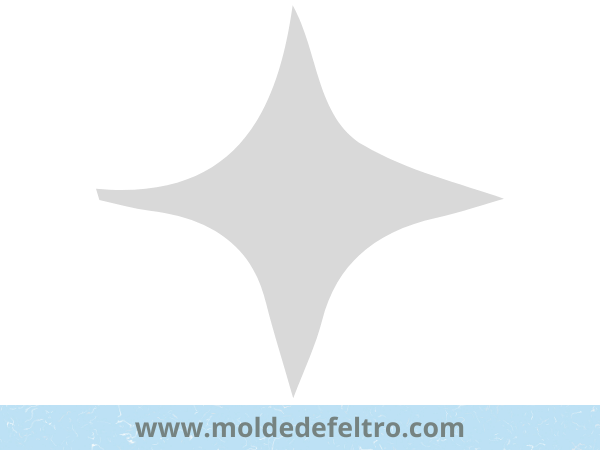 molde de estrela