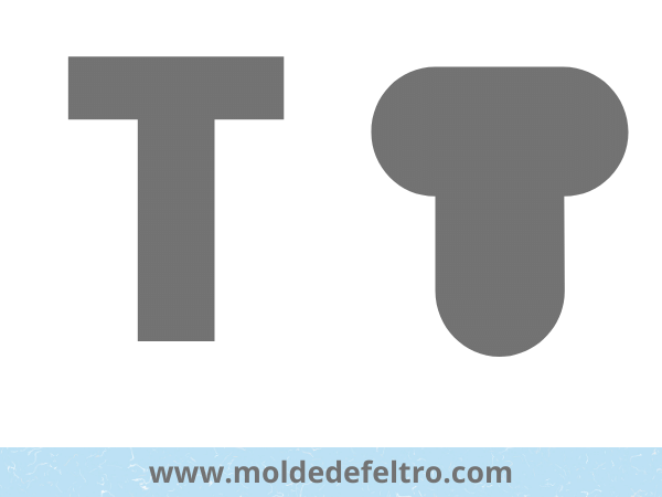 moldes de letras