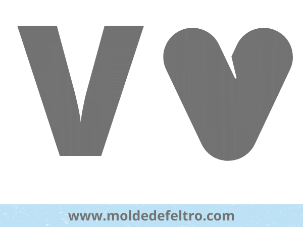 moldes de letras