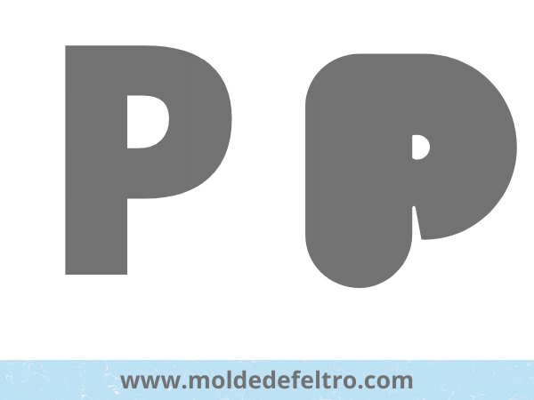 moldes de letras