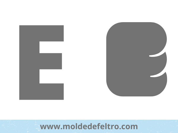 Moldes de Letras - Como fazer - moldedefeltro.com