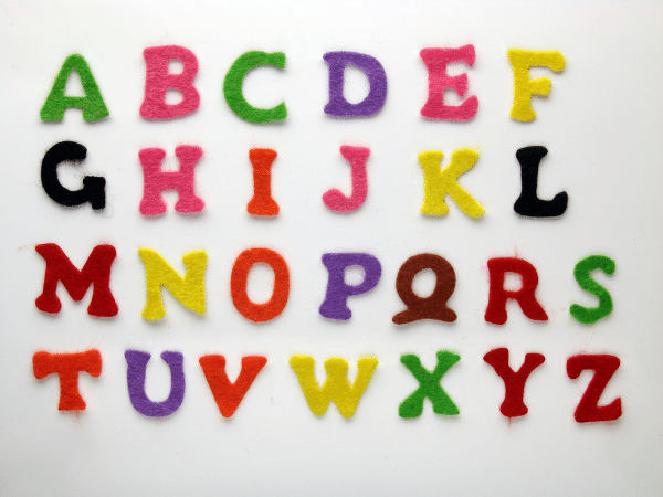 moldes de letras