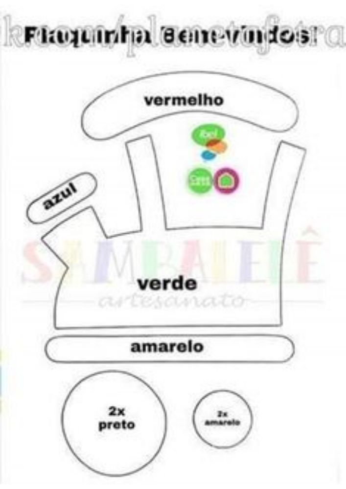 Moldes em pdf para imprimir