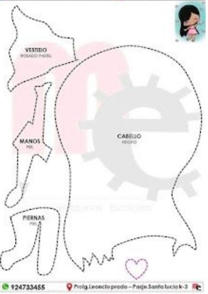 Moldes em pdf para imprimir