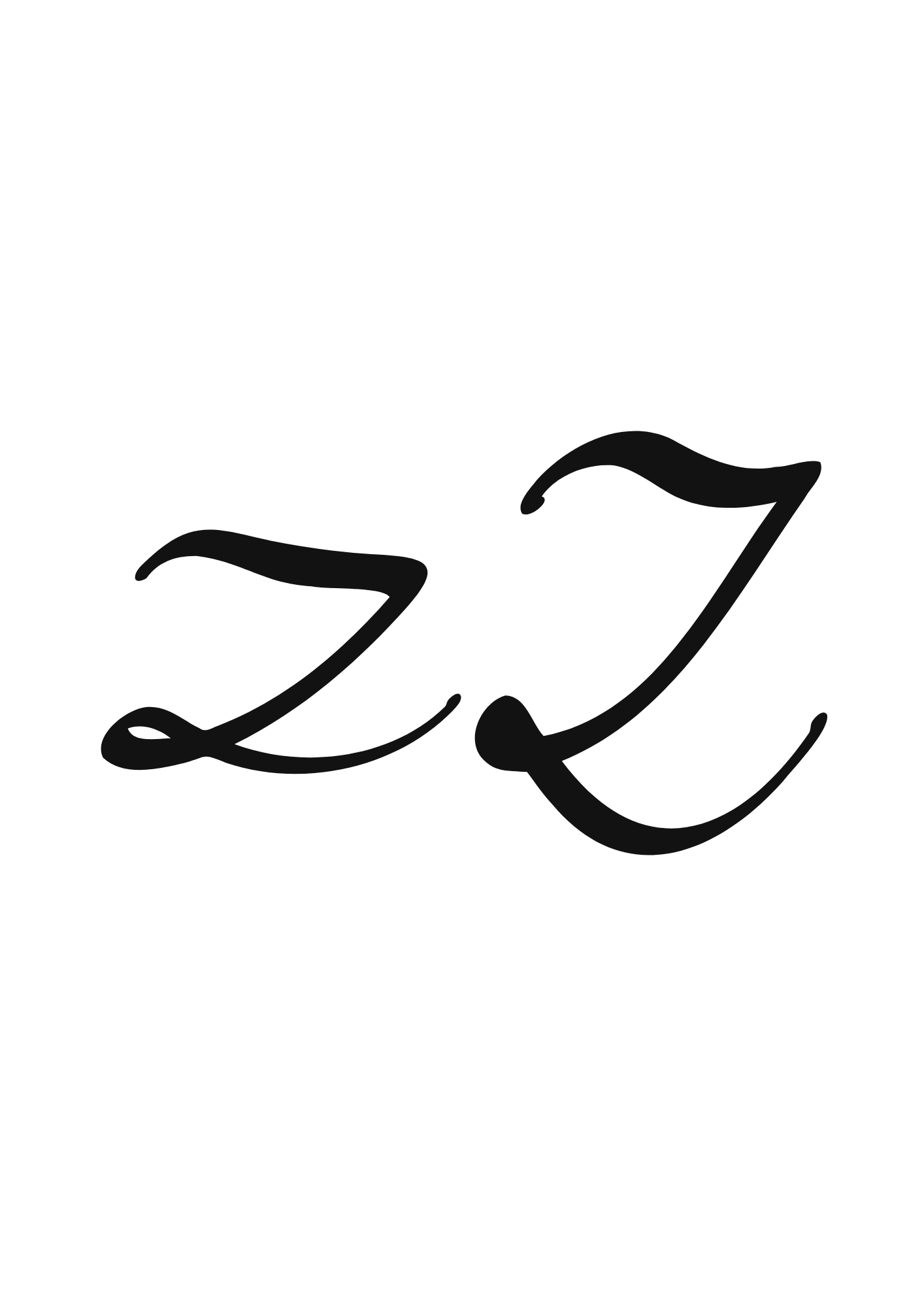 alfabeto cursivo feltro